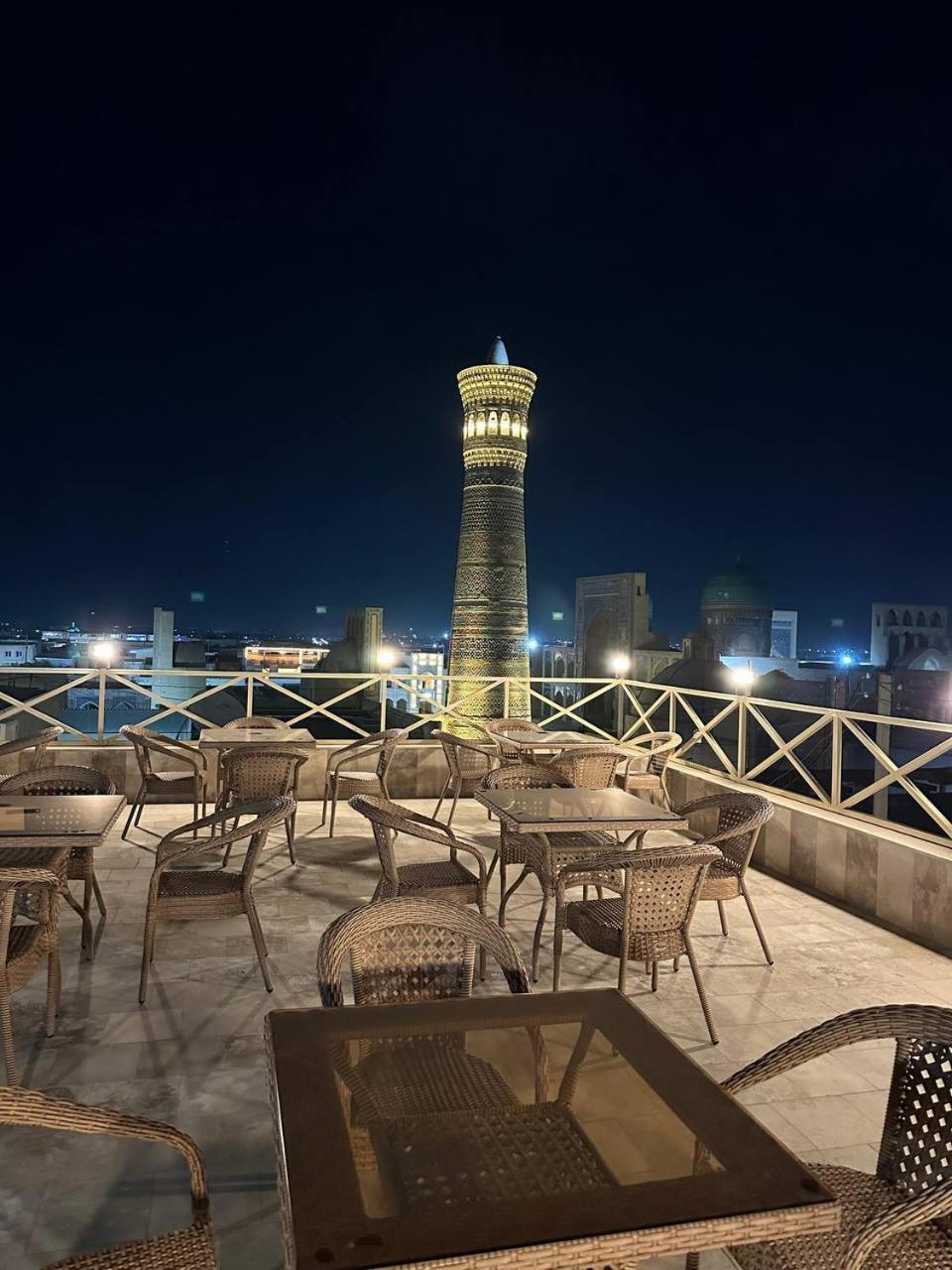 Poyi Kalon Teracce Hotel حلال Buchara Exteriör bild
