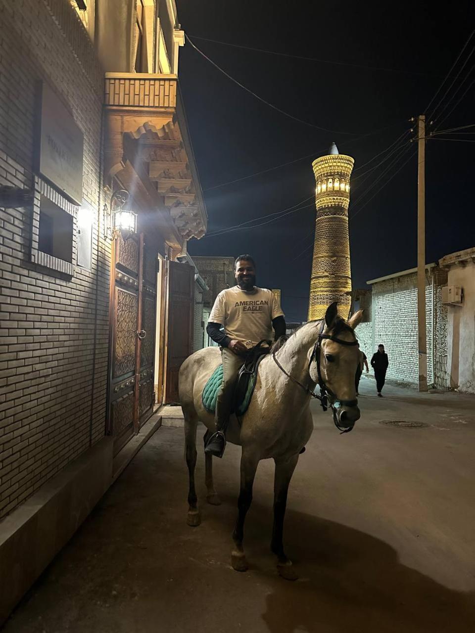 Poyi Kalon Teracce Hotel حلال Buchara Exteriör bild