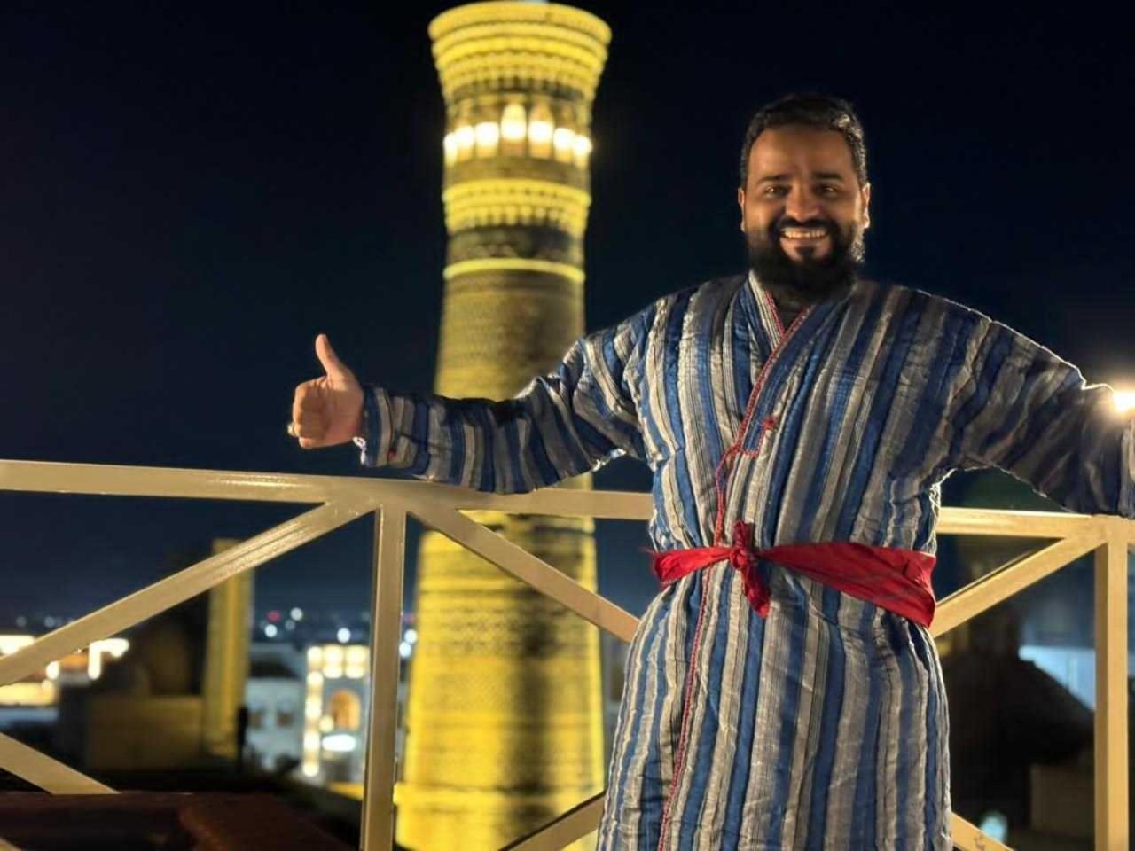 Poyi Kalon Teracce Hotel حلال Buchara Exteriör bild