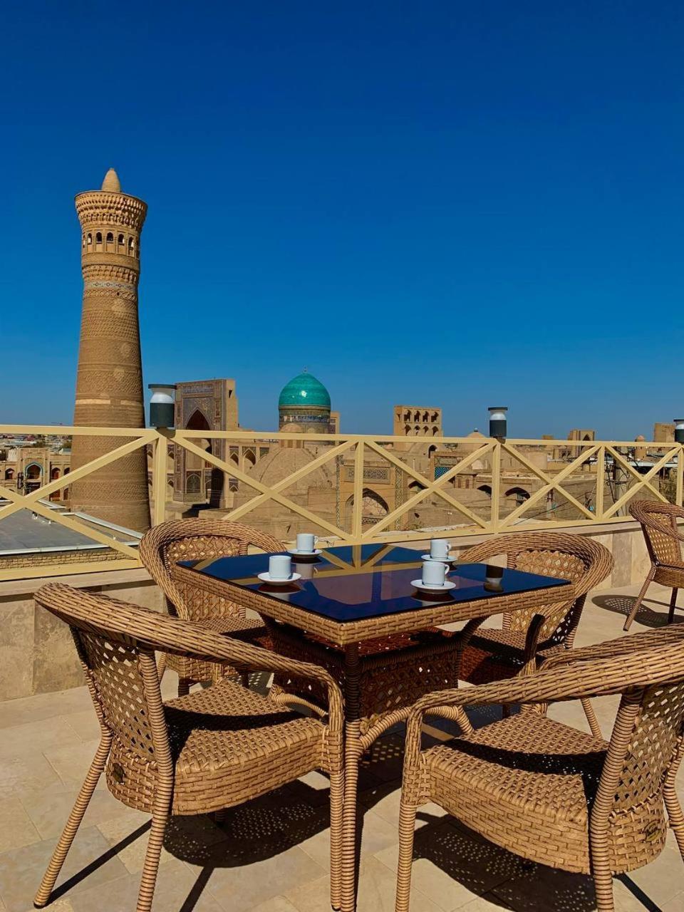 Poyi Kalon Teracce Hotel حلال Buchara Exteriör bild