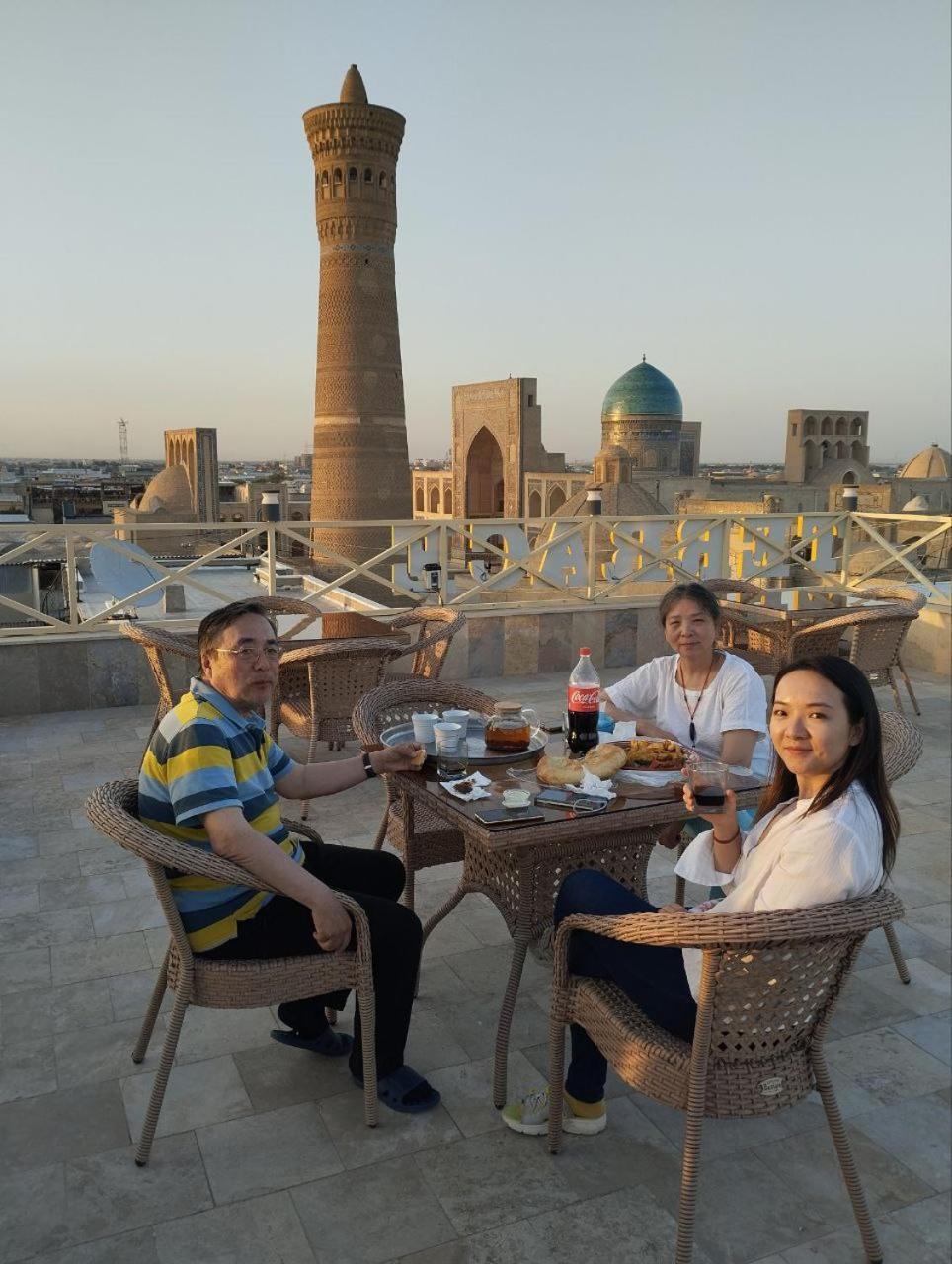Poyi Kalon Teracce Hotel حلال Buchara Exteriör bild