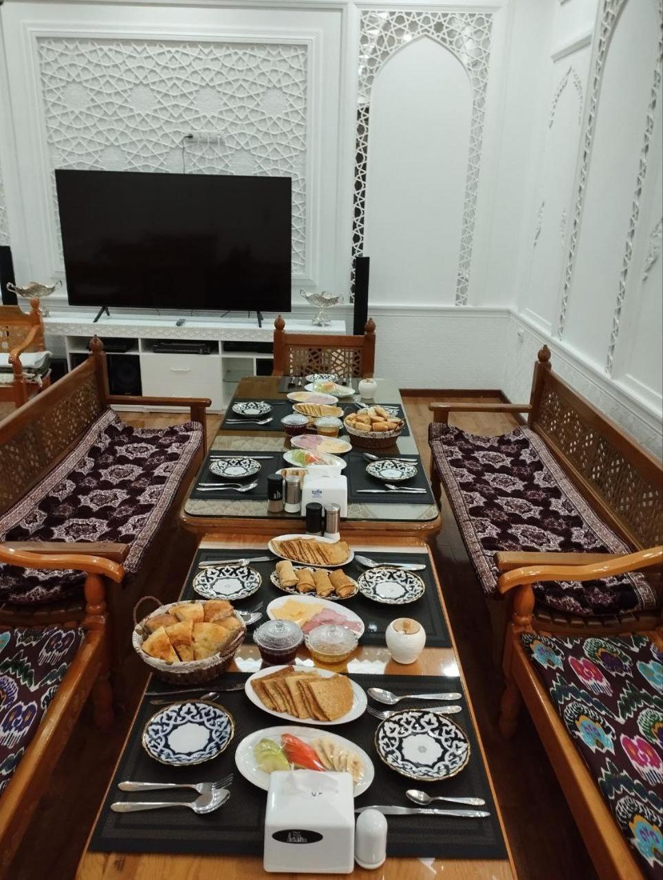 Poyi Kalon Teracce Hotel حلال Buchara Exteriör bild