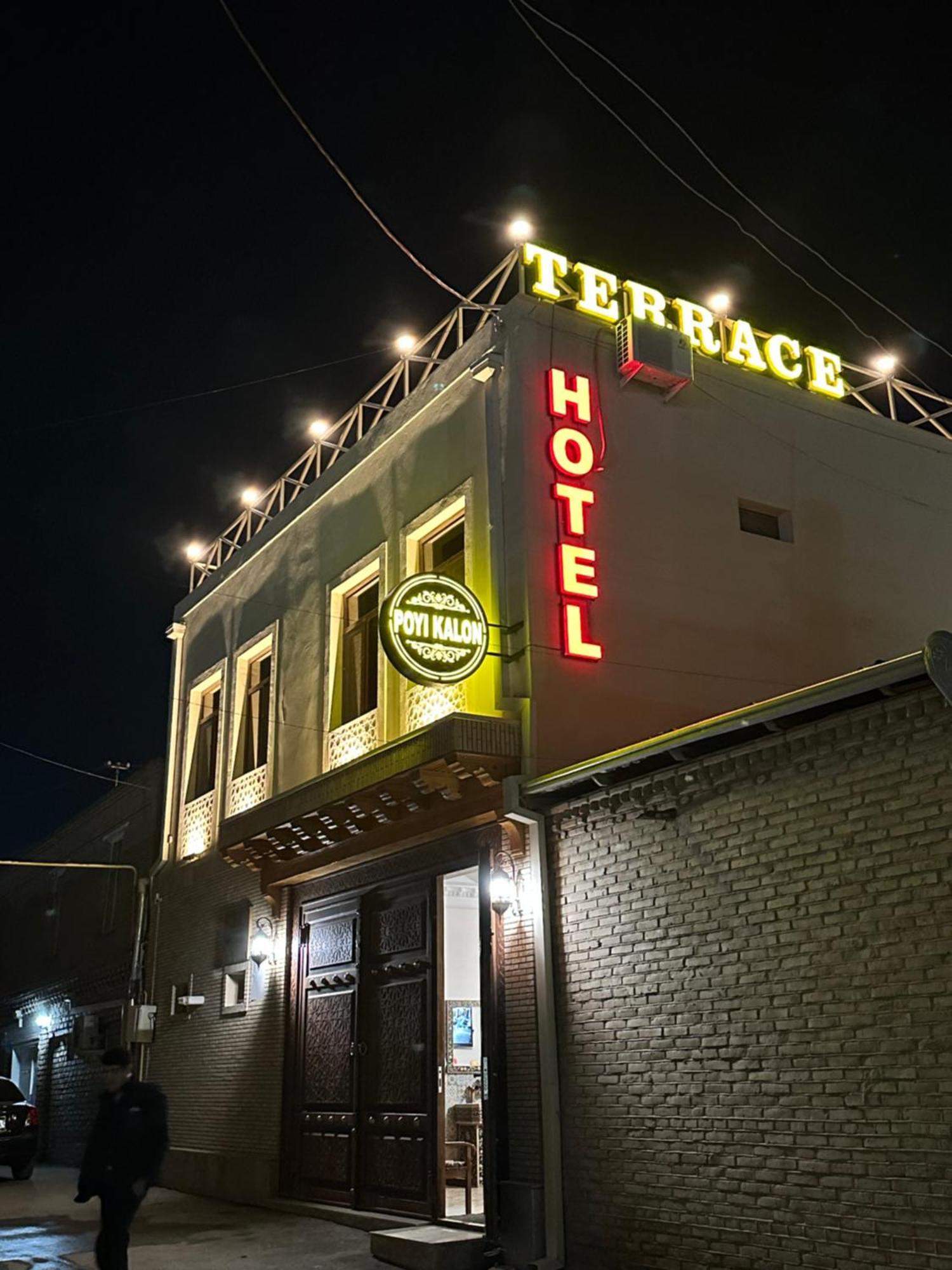 Poyi Kalon Teracce Hotel حلال Buchara Exteriör bild