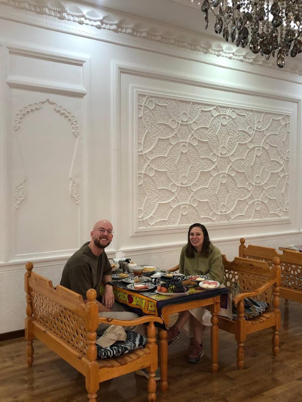 Poyi Kalon Teracce Hotel حلال Buchara Exteriör bild