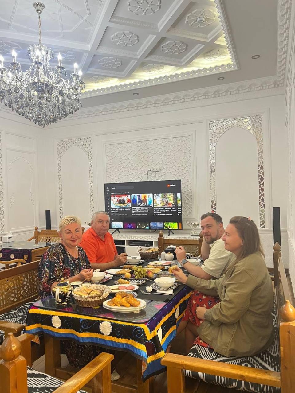 Poyi Kalon Teracce Hotel حلال Buchara Exteriör bild