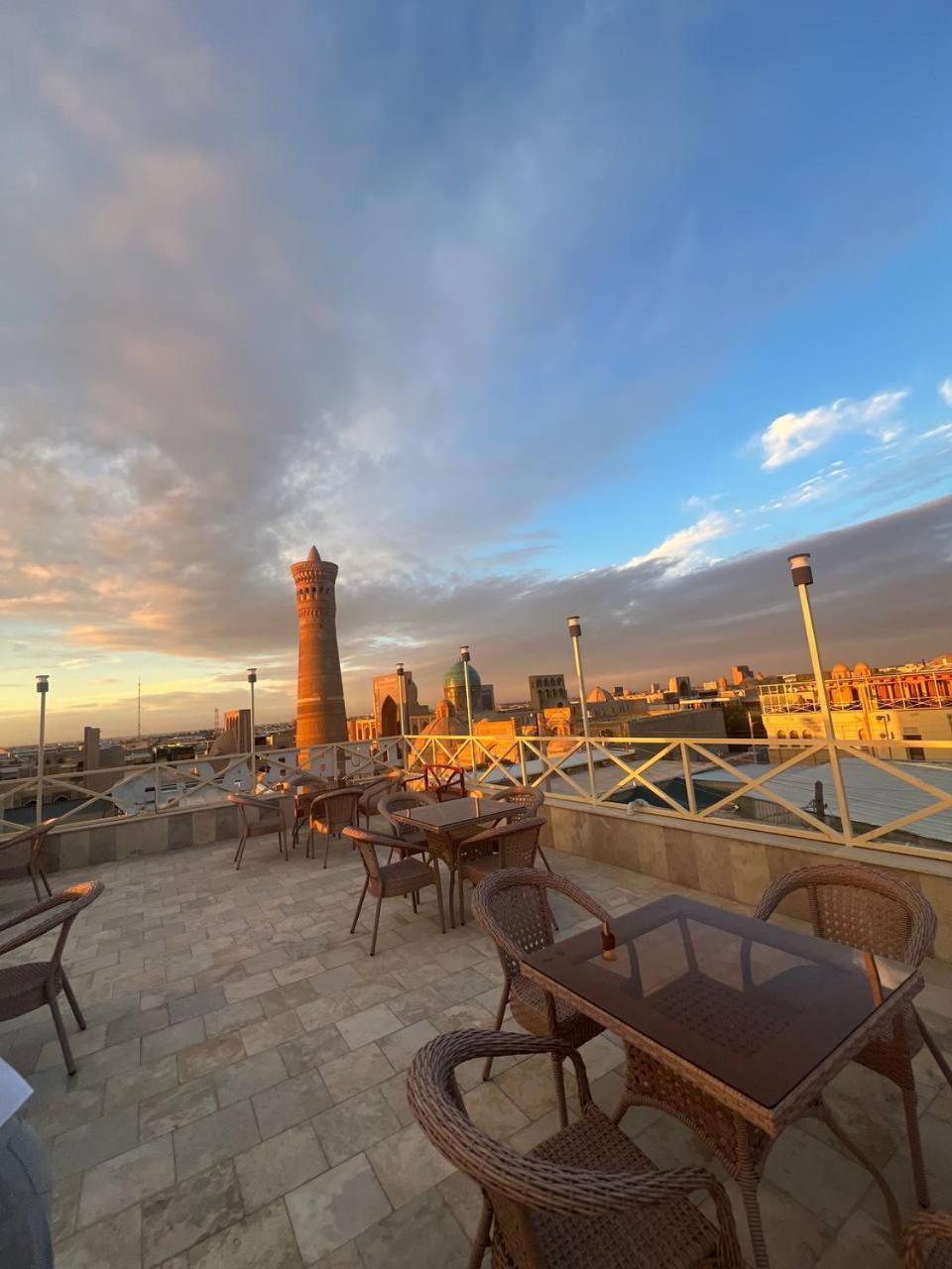 Poyi Kalon Teracce Hotel حلال Buchara Exteriör bild